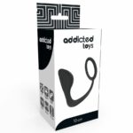 Addicted Toys Butt Plug With Cock Ring Black Cock Rings | SEX Shop Ireland 10