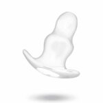 Addicted Toys Medium Hollow Tunnel Butt Plug – 9.5cm Translucent Anal Sex Toys | SEX Shop Ireland 11