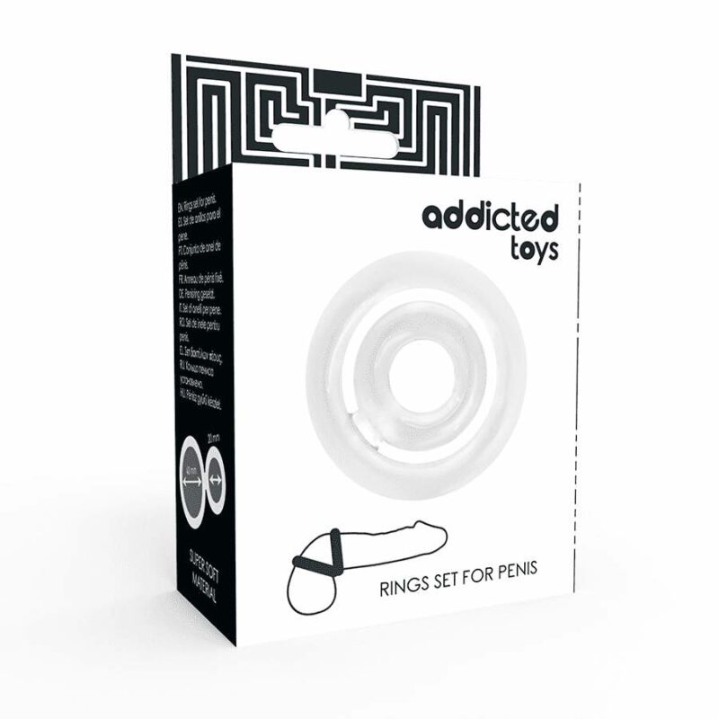 Addicted Toys Potenz- C-ring Penis Clear Cock Rings | SEX Shop Ireland 7