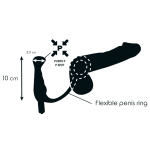 Addicted Toys Prostatic Vibrator Black   10 Cm Anal Sex Toys | SEX Shop Ireland 10