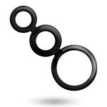 Addicted Toys Rings Set For Penis Black Tpr Cock Rings | SEX Shop Ireland 8