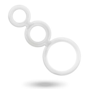Addicted Toys Rings Set For Penis Transparent Cock Rings | SEX Shop Ireland