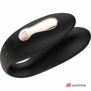 Anne S Desire Dual Pleasure  Wirless Technology Watchme Black / Gold Clitoral Stimulators | SEX Shop Ireland 3