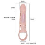 Baile Extending Sleeve With Vibration 13.5 Cm Penis Extenders & Sleeves | SEX Shop Ireland 18