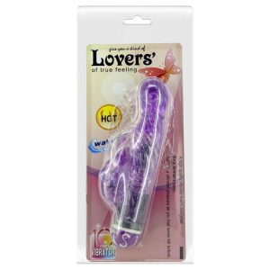 Baile Vibrators Multispeed Vibrator With Clit Stimulator Purple Rabbit Vibrators | SEX Shop Ireland 3