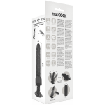 Basecock Realistic Vibrator Remote Control Black 18.5cm Remote Control Vibrators | SEX Shop Ireland 13
