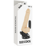 Basecock Realistic Vibrator Remote Control Flesh 18.5cm Sex Toys | SEX Shop Ireland 12