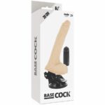 Basecock Realistic Vibrator Remote Control Flesh 20cm Remote Control Vibrators | SEX Shop Ireland 12