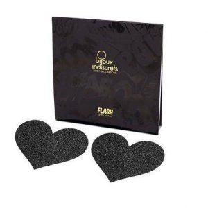 Bijoux Pezoneras Flash Black Heart Fashion & Lingerie | SEX Shop Ireland