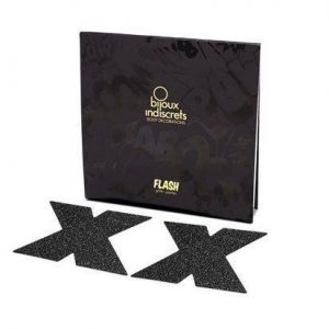 Bijoux Pezoneras Flash Cross Black Fashion & Lingerie | SEX Shop Ireland