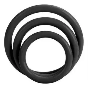 Calex Tri-rings Black Cock Rings | SEX Shop Ireland