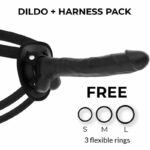 Cock Miller Harness + Silicone Density Articulable Cocksil – Black 24 Cm Strap-Ons | SEXstore.ie 21