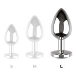 Coquette Anal Plug Metal White  Color Size L 4 X 9cm Butt Plugs | SEX Shop Ireland 19