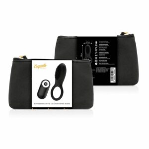 Coquette Cock Ring Remote Control Rechargeable Black/ Gold Remote Control Vibrators | SEX Shop Ireland 3