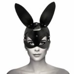 Coquette Vegan Leather Mask With Bunny Ears Blindfolds & Masks | SEX Shop Ireland 9