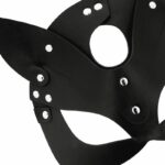 Coquette Vegan Leather Mask With Cat Ears Blindfolds & Masks | SEX Shop Ireland 12