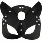 Coquette Vegan Leather Mask With Cat Ears Blindfolds & Masks | SEX Shop Ireland 13