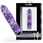 Custom Bullets Rechargeable Bullet Snake Lilac 10 Intensities Bullet Vibrators | SEX Shop Ireland 9