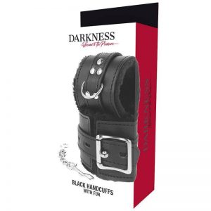 Dark Ness Love Cuffs, Wrist With Fur Black Fetish / Bondage | SEX Shop Ireland 3