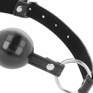 Darkness Ball Gag Black BDSM Gags | SEX Shop Ireland 3