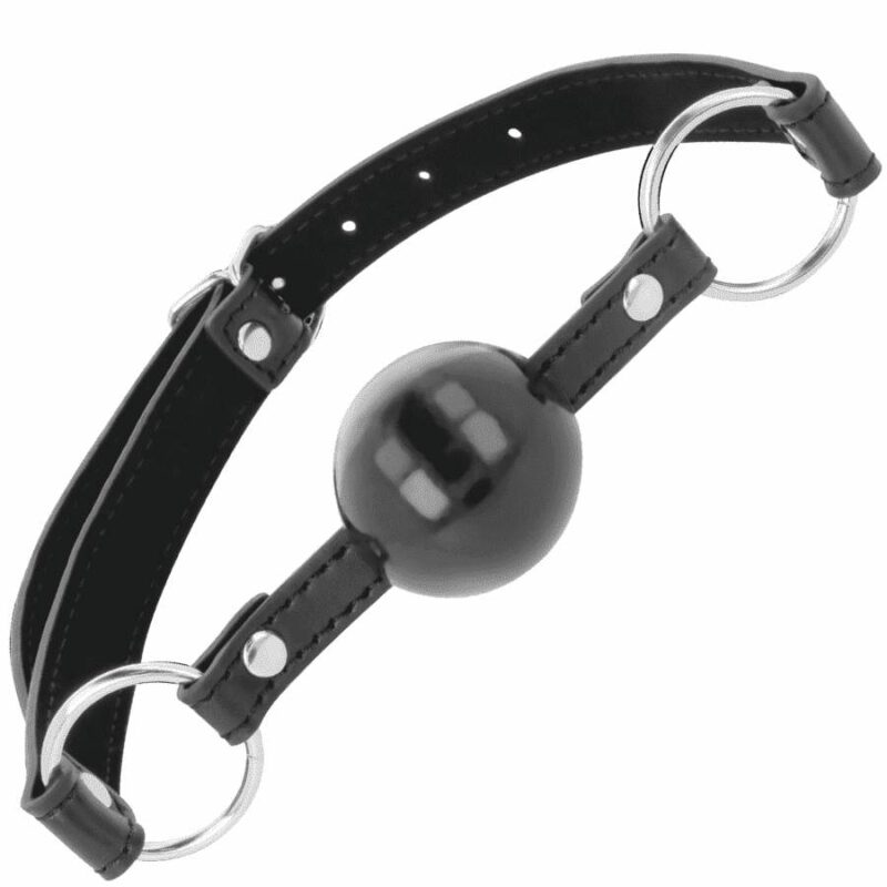 Darkness Ball Gag Black BDSM Gags | SEX Shop Ireland 6