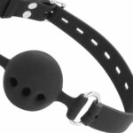 Darkness Ball Silicone Gag Black BDSM Gags | SEX Shop Ireland 9
