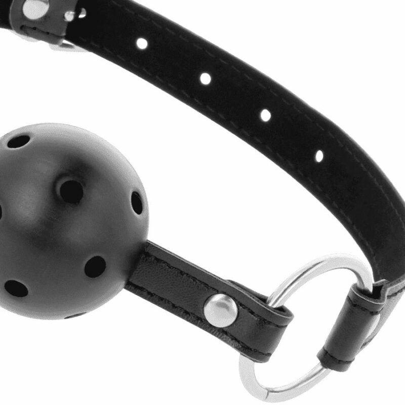 Darkness Black Breathable Clamp BDSM Gags | SEX Shop Ireland 5