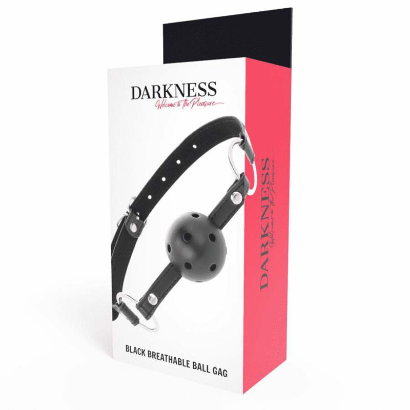 Darkness Black Breathable Clamp BDSM Gags | SEX Shop Ireland 4