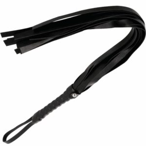 Darkness Black Flogger 45 Cm BDSM Whips & Paddles | SEX Shop Ireland