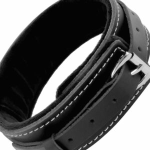 Darkness Black Furry Collar With Leash BDSM Collars | SEX Shop Ireland 3