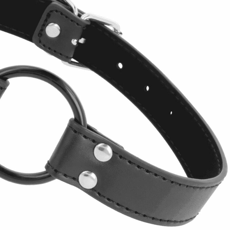 Darkness Black Gag Ring 3.6cm BDSM Gags | SEX Shop Ireland 5