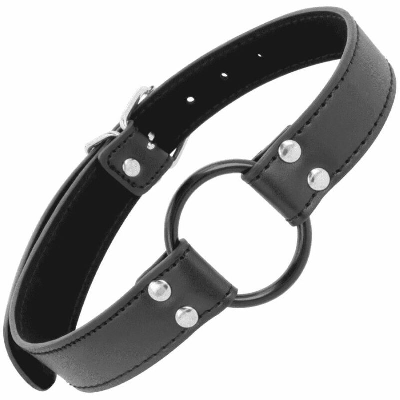 Darkness Black Gag Ring 3.6cm BDSM Gags | SEX Shop Ireland 7