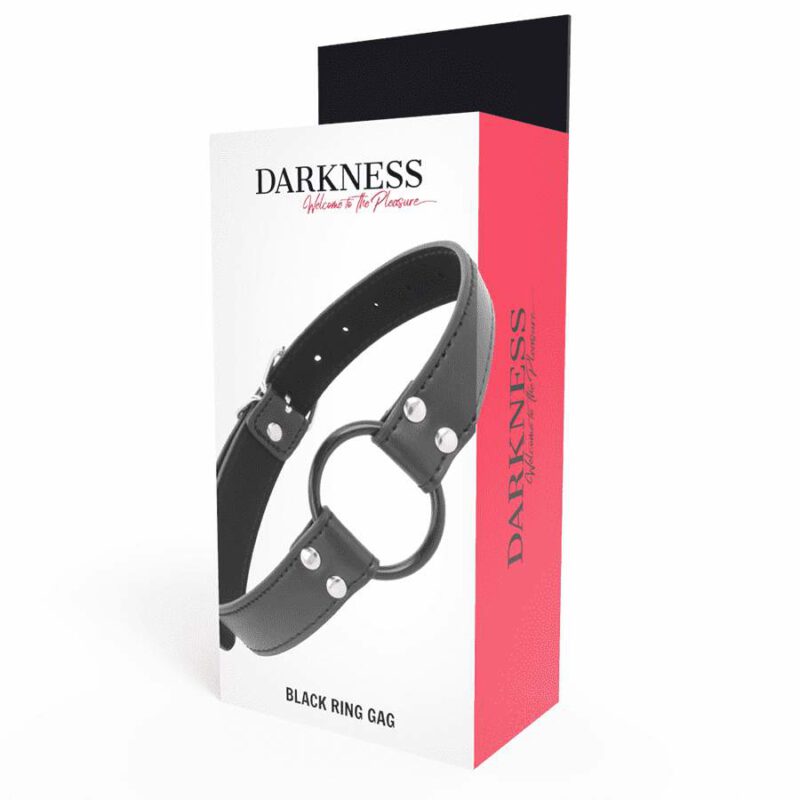 Darkness Black Gag Ring 3.6cm BDSM Gags | SEX Shop Ireland 4