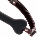 Darkness Bone Gag Silicone Black BDSM Gags | SEX Shop Ireland 10