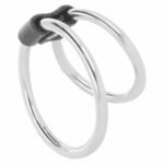 Darkness Double Metal Ring  Penis Cock Rings | SEX Shop Ireland 8