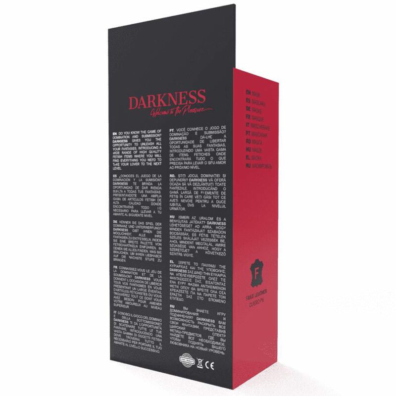 Darkness  Eyemask Red High Quality Blindfolds & Masks | SEX Shop Ireland 8