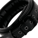 Darkness Full Black Collar With Leash BDSM Collars | SEX Shop Ireland 12