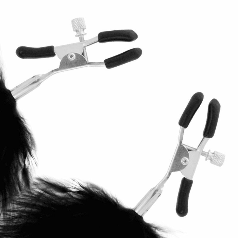 Darkness Fur Nipple Clams BDSM Toys & Accessories | SEX Shop Ireland 5
