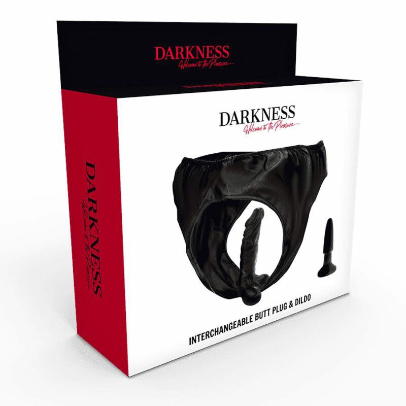Darkness Interchangeable Butt Plug And Dildo BDSM Toys & Accessories | SEX Shop Ireland 6