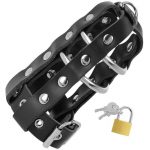 Darkness Leather Chastity Cage Accessories for the penis | SEX Shop Ireland 8