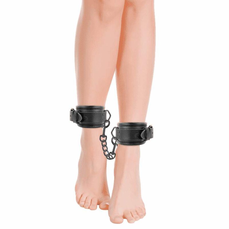 Darkness Leather Wrist Ankle Restraints Black Fetish / Bondage | SEX Shop Ireland 4