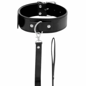 Darkness Padded Locking Posture Collar BDSM Collars | SEX Shop Ireland