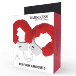 Darkness  Pleasure Furry Handcuffs Red Fetish / Bondage | SEX Shop Ireland 7