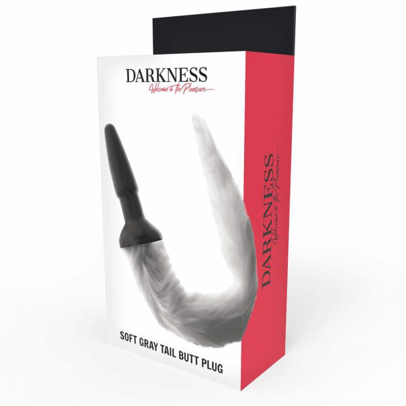 Darkness Tail Butt Silicone Plug – Gray Butt Plugs | SEX Shop Ireland 6
