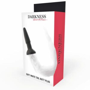 Darkness Tail Butt Silicone Plug -white Butt Plugs | SEX Shop Ireland 3