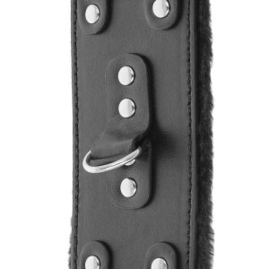 Darkness  Wrist Restraints Black With Fur Fetish / Bondage | SEX Shop Ireland