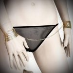 Desir Metallique Black  Mesh Gold Handcuffs Fetish / Bondage | SEX Shop Ireland 9