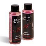 Extase Sensuel Hot Oil Extra Fresh Strawberry 100ml Aphrodisiac Products | SEX Shop Ireland 6