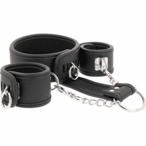Fetish Submissive Leather And Handcuffs Vegan Leather Fetish / Bondage | SEX Shop Ireland