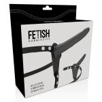 Fetish Submissive Silicone Strap-on Vibrator Black 15cm Sex Toys | SEX Shop Ireland 11